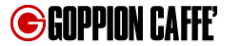 logo della Goppion Caffé, l'immagine presenta solo la scritta: 'Goppion Caffé' 